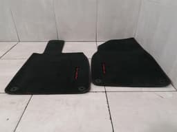 PORSCHE Porsche Boxster 981 floormats RED STICHING FOOTMATS RHD RIGHT HANDLEBAR — thumbnail 3
