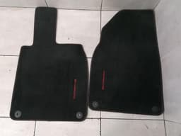 PORSCHE Porsche Boxster 981 floormats RED STICHING FOOTMATS RHD RIGHT HANDLEBAR — thumbnail 2