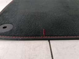 PORSCHE Porsche Boxster 981 floormats RED STICHING FOOTMATS RHD RIGHT HANDLEBAR — thumbnail 5