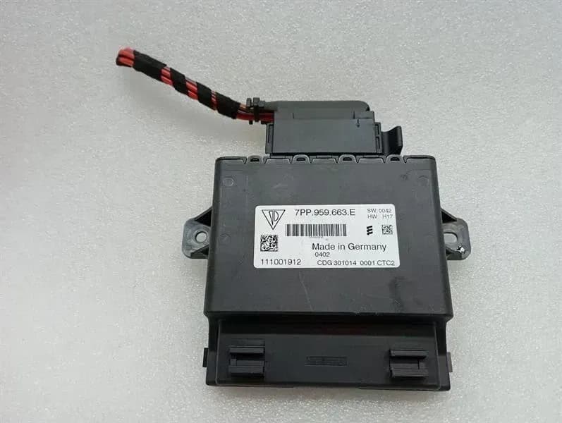 Porsche Cayman 981 Electronic Module 7PP959663E Control Unit VOLTAGE