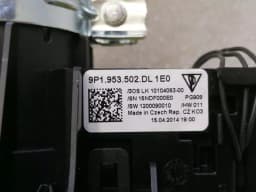 PORSCHE PORSCHE BOXSTER 981 HEATED STEERING WHEEL Wiper Stalks 9P1953502DL Steering Column Switch — thumbnail 8