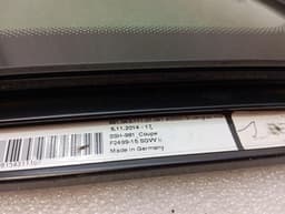 PORSCHE Porsche Cayman 981 Left Rear Quarter Glass 98154311102 Door Window 1⁄4 Rear Left — thumbnail 10