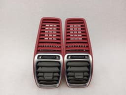PORSCHE Porsche Cayman 981 Air Vent Set 98155213104 Ventilation Nozzle Set GARNET RED — thumbnail 5
