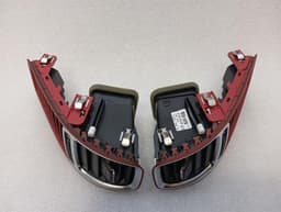 PORSCHE Porsche Cayman 981 Air Vent Set 98155213104 Ventilation Nozzle Set GARNET RED — thumbnail 8