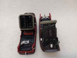 PORSCHE Porsche Cayman 981 Air Vent Set 98155213104 Ventilation Nozzle Set GARNET RED — thumbnail 7