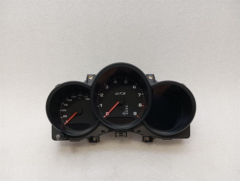 PORSCHE Porsche Cayman 981 Instrument Cluster 98164116804 Speedometer GTS PDK MPH UK