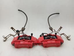 PORSCHE Porsche Cayman 981 Rear Brake Set 98135205110 Brake Caliper Rear GTS Red Brembo — thumbnail 3