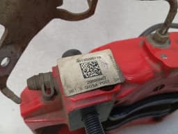 PORSCHE Porsche Cayman 981 Rear Brake Set 98135205110 Brake Caliper Rear GTS Red Brembo — thumbnail 9