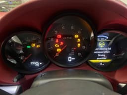 PORSCHE Porsche Cayman 981 Instrument Cluster 98164116804 Speedometer GTS PDK MPH UK — thumbnail 2