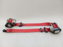PORSCHE Porsche Cayman 718 981 front seat belt 98180303303 red red seat belt belt — thumbnail 9