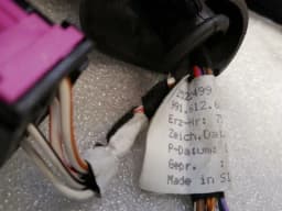 PORSCHE Porsche 911 991 Left Door Wiring Loom 99161027300 RHD RIGHT HAND DRIVE — thumbnail 9