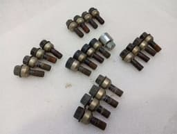 PORSCHE Porsche Cayman 987 Anti Theft Wheel Bolt Set 99136198001 WHT004676A Bolts — thumbnail 2