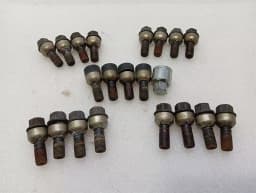 PORSCHE Porsche Cayman 987 Anti Theft Wheel Bolt Set 99136198001 WHT004676A Bolts — thumbnail 6