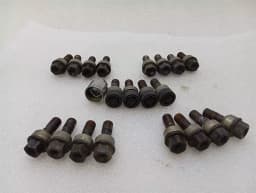 PORSCHE Porsche Cayman 987 Anti Theft Wheel Bolt Set 99136198001 WHT004676A Bolts — thumbnail 3