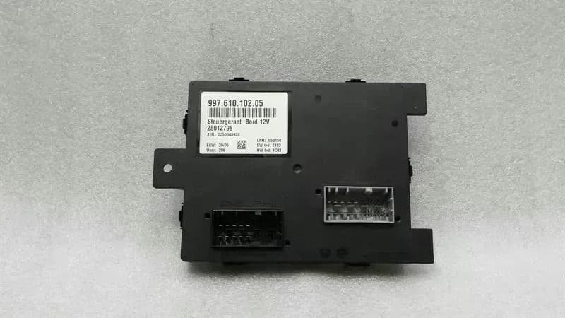 Porsche Cayman 987 body module 99761010205 control unit electrical system 12V