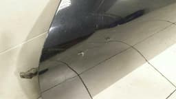 PORSCHE Porsche Cayman 987 left front door 99753101106 door front left defect — thumbnail 5