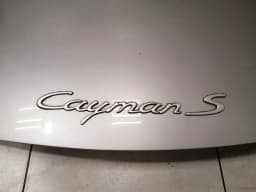 PORSCHE Porsche Cayman 987 Boat Lid 98751201110 Tailgate Rear Lid Lift Gate — thumbnail 7