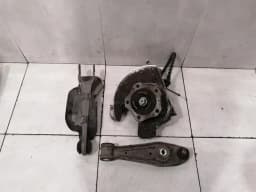 PORSCHE Porsche Boxster 987 Left Front Hub SET 99734165705 Wheel Bearing Housing Front Left — thumbnail 1