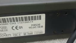 PORSCHE Porsche 911 996 CD Changer 99664513000 CD Changer — thumbnail 9