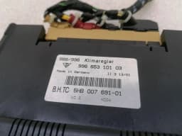 PORSCHE Porsche 911 996 Auto Climate Control 99665310103 Climate Control Panel A/C — thumbnail 3