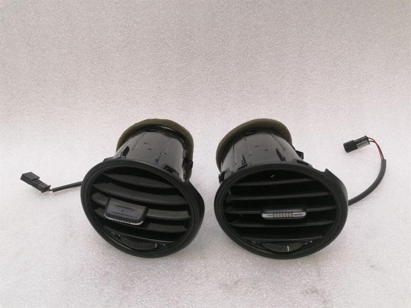 PORSCHE Porsche Boxster 987 Black Air Vent Set 98755213106 Ventilation Nozzle Black Set