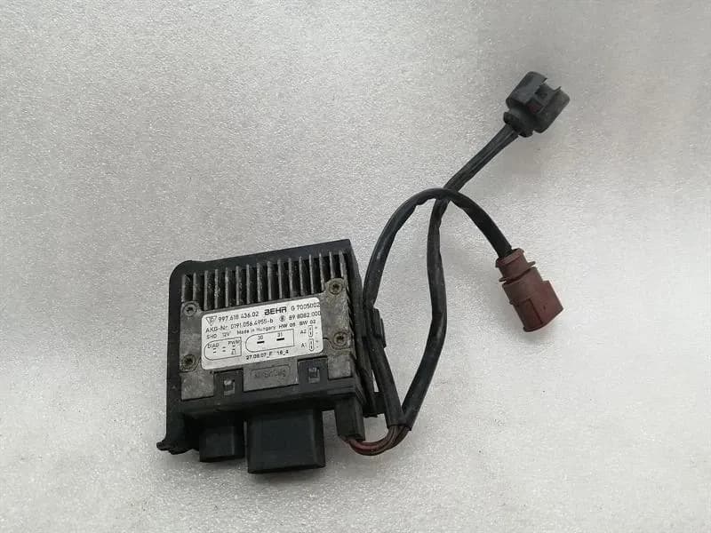 PORSCHE Porsche Boxster 987 electronic module 99761843602 control unit radiator fan