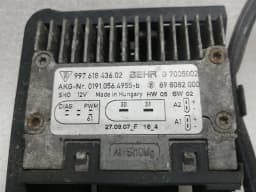 PORSCHE Porsche Boxster 987 electronic module 99761843602 control unit radiator fan — thumbnail 3