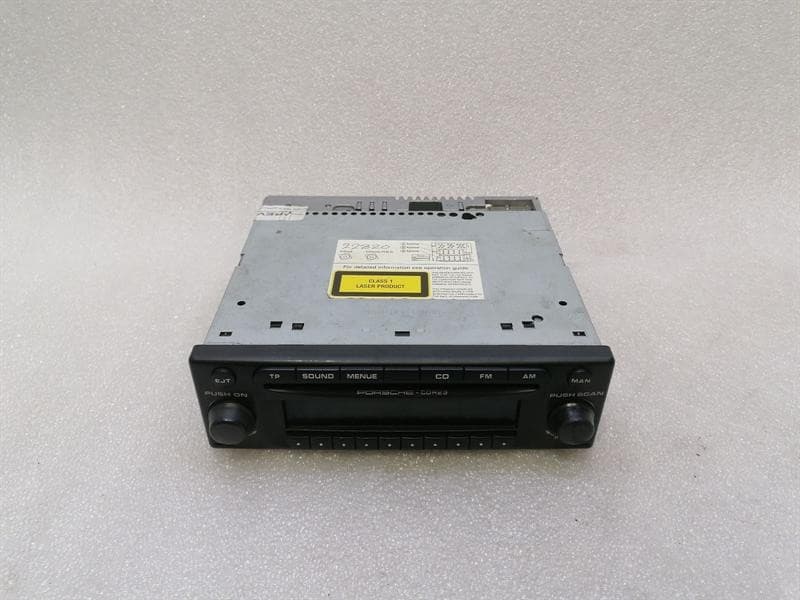 PORSCHE PORSCHE 911 996 CD Player 99664512805 Audio System Controller RADIO CDR-23 BE611