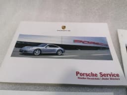 PORSCHE PORSCHE BOXSTER 987 SERVICE BOOKLET / MAINTENANCE MANUAL — thumbnail 2