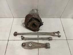 PORSCHE Porsche Boxster 987 right rear hub 98733165806 wheel bearing housing rear right — thumbnail 1