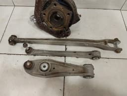 PORSCHE Porsche Boxster 987 right rear hub 98733165806 wheel bearing housing rear right — thumbnail 10