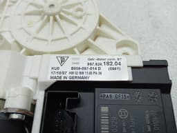 PORSCHE Porsche Boxster 987 door window motor 99762418204 window regulator motor Passenger — thumbnail 10