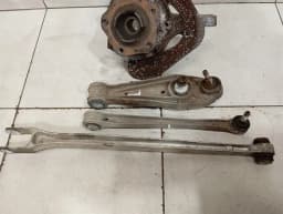 PORSCHE Porsche Boxster 987 left rear hub 98733165706 wheel bearing housing rear left — thumbnail 3