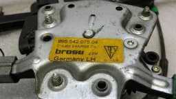 PORSCHE Porsche 911 996 Left Front Door Winder 99654207504 Window Regulator Front Left — thumbnail 5
