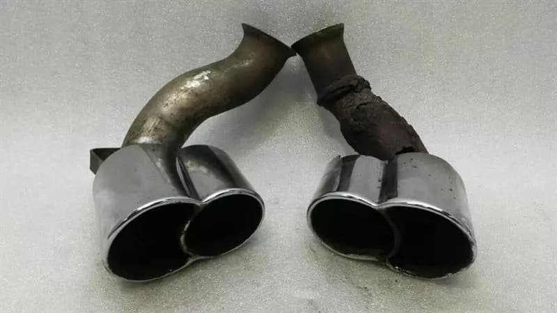 Porsche 911 996 EP7120 EISENMANN EP7120 Exhausted Tips TURBO Muffler