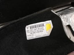 PORSCHE Porsche Boxster 987 Luggage Compartment Cover 98755105300 Trunk Trunk Trim — thumbnail 6