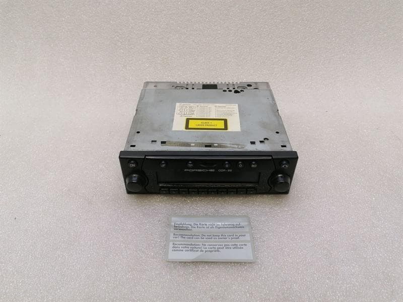 PORSCHE Porsche Boxster 986 CD player 99664512200 audio system controller