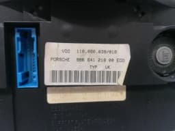 PORSCHE Porsche Boxster 986 Instrument Cluster 98664121800 Speedometer MPH AUTO — thumbnail 8