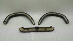 PORSCHE Porsche Boxster 986 Roll Bar Trims 98658031116 Roll Bar Trims Leather — thumbnail 7