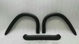 PORSCHE Porsche Boxster 986 Roll Bar Covers 98658031116 Overroll Bar Trim Leather — thumbnail 6