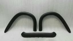 PORSCHE Porsche Boxster 986 Roll Bar Covers 98658031116 Overroll Bar Trim Leather — thumbnail 1