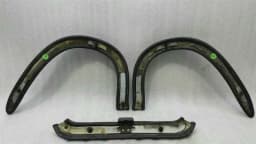 PORSCHE Porsche Boxster 986 Roll Bar Covers 98658031116 Overroll Bar Trim Leather — thumbnail 4