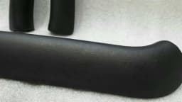 PORSCHE Porsche Boxster 986 Roll Bar Covers 98658031116 Overroll Bar Trim Leather — thumbnail 7