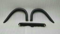 PORSCHE Porsche Boxster 986 Roll Bar Trims 98658031116 Roll Bar Trims Leather — thumbnail 5