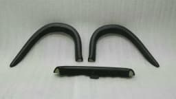 PORSCHE Porsche Boxster 986 Roll Bar Trims 98658031116 Roll Bar Trims Leather — thumbnail 1