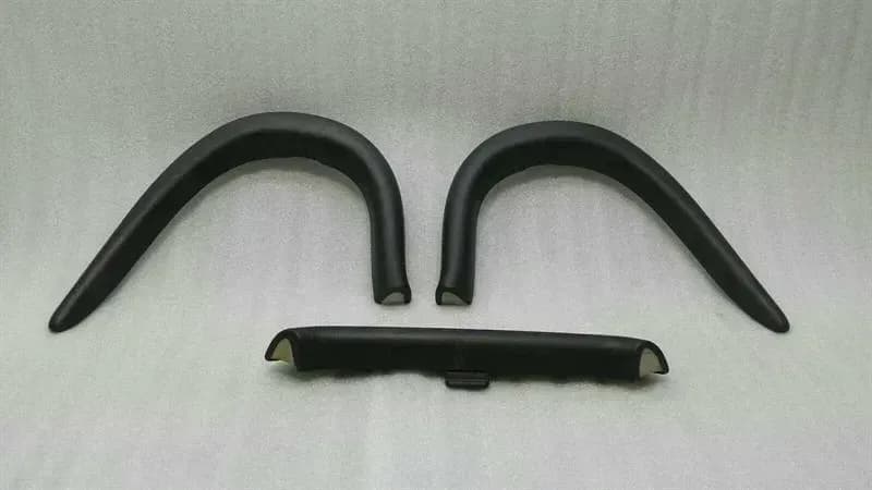 PORSCHE Porsche Boxster 986 Roll Bar Trims 98658031116 Roll Bar Trims Leather