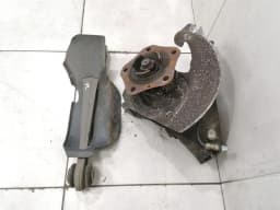 PORSCHE Porsche Boxster 987 Left Front Hub 99734165705 Wheel Bearing Housing Front Left — thumbnail 2