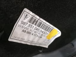 PORSCHE Porsche Boxster 987 Luggage Compartment Cover 98755104504 Trunk Trunk Trim — thumbnail 9