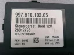 PORSCHE Porsche Boxster 987 997 911 Body Modules 99761010205 Control Unit On-Board Power Supply 12V — thumbnail 6