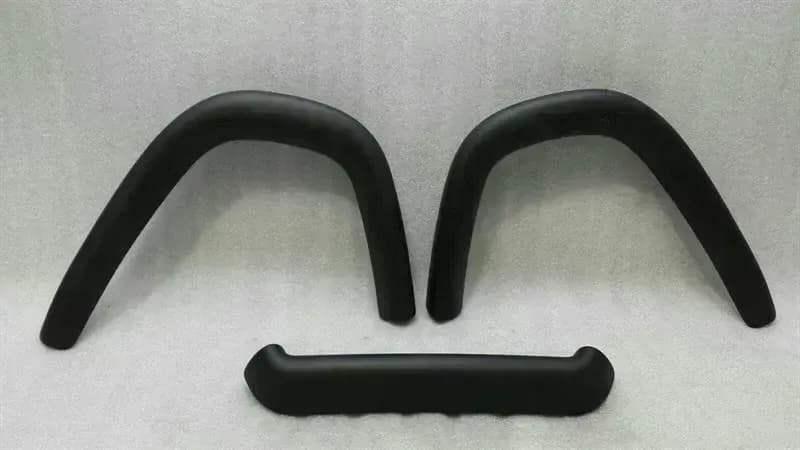 Porsche Boxster 987 Roll Bar Trim Set 98758031103A11 Leather Trim Set